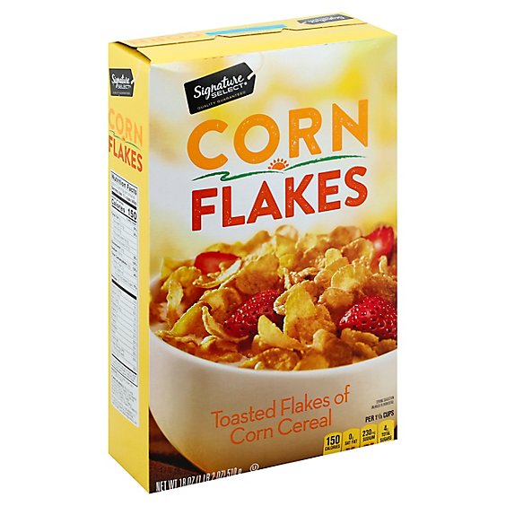 Signature SELECT Cereal Corn Flakes - 18 Oz