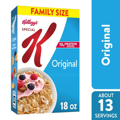 Special K Breakfast Cereal Made with Folic Acid B Vitamins and