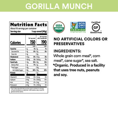 Nature's Path Envirokidz Gorilla Munch Breakfast Cereal - 10 Oz - Image 3