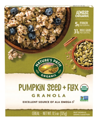 Nature's Path Pumpkin Seed Flax Granola - 11.5 Oz - Image 1