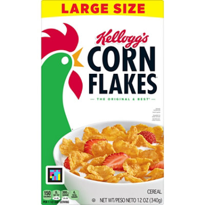 Corn Flakes Breakfast Cereal 8 Vitamins and Minerals Original - 12 Oz - Image 4