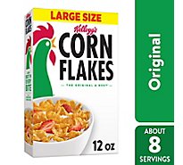 Corn Flakes 8 Vitamins and Minerals Original Breakfast Cereal - 12 Oz