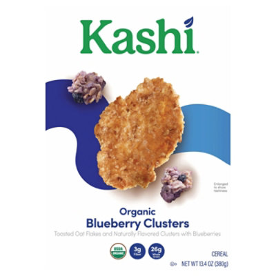Kashi Organic Vegan Protein Blueberry Clusters Breakfast Cereal - 13.4 Oz - Image 2