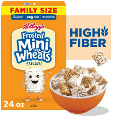 Frosted Mini-Wheats High Fiber Breakfast Cereal - 24 Oz - Image 1