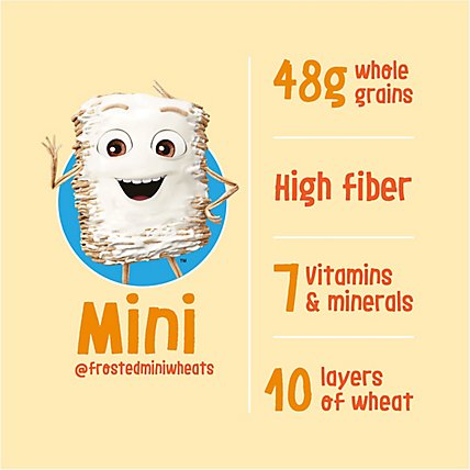Frosted Mini-Wheats High Fiber Breakfast Cereal - 24 Oz - Image 5