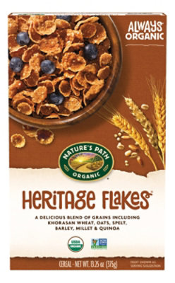 Nature's Path Organic Heritage Flakes Breakfast Cereal - 13.25 Oz - Image 1