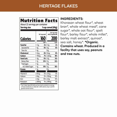 Nature's Path Organic Heritage Flakes Breakfast Cereal - 13.25 Oz - Image 3