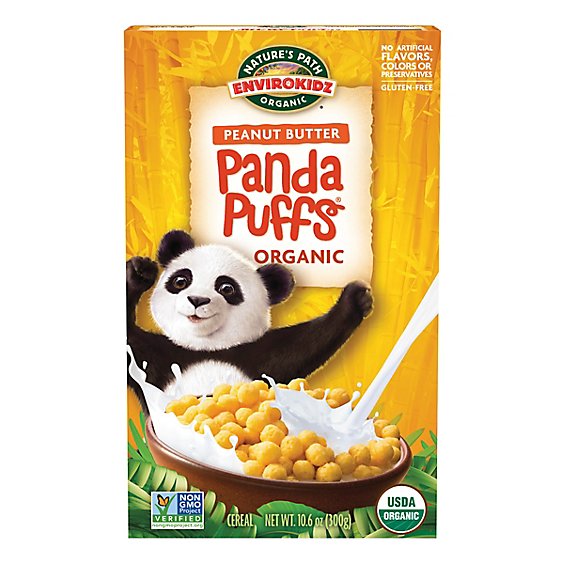 Nature's Path Envirokidz Panda Puffs Breakfast Cereal - 10.6 Oz