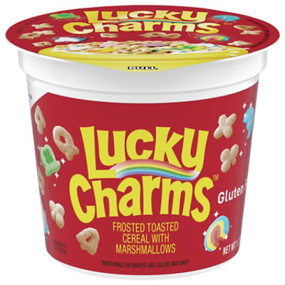 Lucky Charms Cereal Frosted Toasted Oat With Marshmallow - 1.7 Oz - Image 2