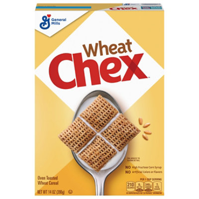Chex Cereal Wheat - 14 Oz