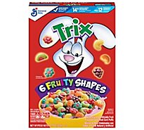 Trix Cereal Corn Puffs Sweetened Classic Fruit Flavored - 10.7 Oz