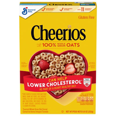 Cheerios Cereal Whole Grain Oat Toasted - 8.9 Oz - Image 2