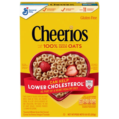 Cheerios Cereal Whole Grain Oat Toasted - 8.9 Oz - Image 3