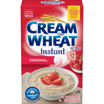 Cream of Wheat Cereal Hot Instant Original Flavor - 12 Count - Image 2