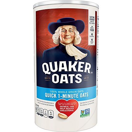 Quaker Oats Quick 1 Minute - 18 Oz - Image 2