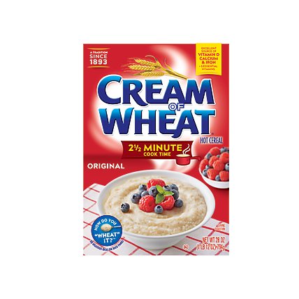 Cream of Wheat Cereal Hot 2 1/2 Minute Cook Time - 28 Oz - Image 2
