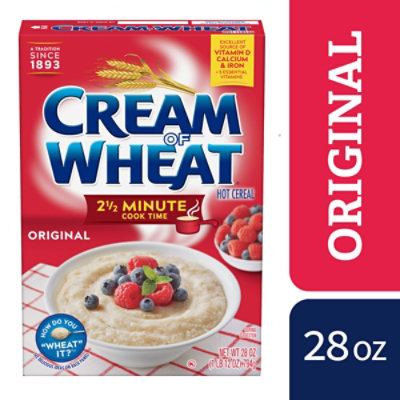 Cream of Wheat Cereal Hot 2 1/2 Minute Cook Time - 28 Oz