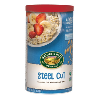 Nature's Path Organic Steel Cut Whole Grain Oatmeal - 30 Oz - Image 3