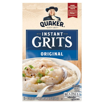 Quaker Grits Instant Original - 12-1 Oz