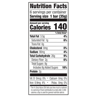 Cascadian Farm Organic Granola Bars Chewy Chocolate Chip - 6-1.2 Oz - Image 3