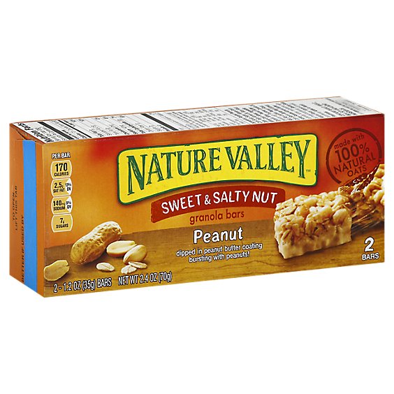 Nature Valley Granola Bars Sweet & Salty Nut Peanut - 2-1.2 Oz