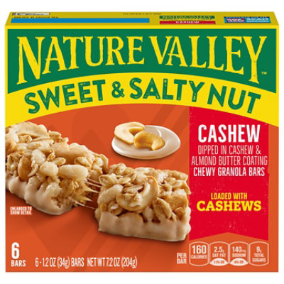 Nature Valley Granola Bars Sweet & Salty Nut Cashew - 6-1.2 Oz - Image 3