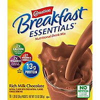 Carnation Breakfast Essentials Nutritional Milk Chocolate Powder Drink Mix - 10-1.26 Oz - Image 2