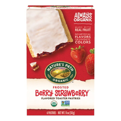 Nature's Path Organic Frosted Berry Strawberry Toaster Pastries - 6 Count - Image 3