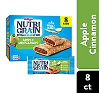 Nutri-Grain Apple Cinnamon Soft Baked Breakfast Bars 8 Count - 10.4 Oz