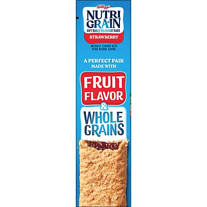 Nutri-Grain Soft Baked Strawberry Whole Grains Breakfast Bars 8 Count - 10.4 Oz - Image 6