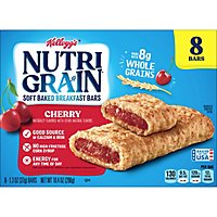 Nutri-Grain Soft Baked Cherry Whole Grains Breakfast Bars 8 Count - 10.4 Oz - Image 1