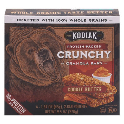 Kodiak Crunchy Cookie Butter Granola Bars Box - 9.5 Oz - Image 2