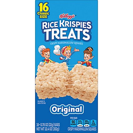 Rice Krispies Kids Snacks Treats Crispy Marshmallow Squares 16 Count - 12.4 Oz - Image 6