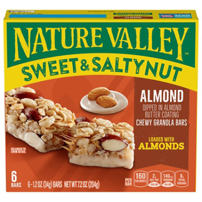 Nature Valley Granola Bars Sweet & Salty Nut Almond - 6-1.2 Oz - Image 3