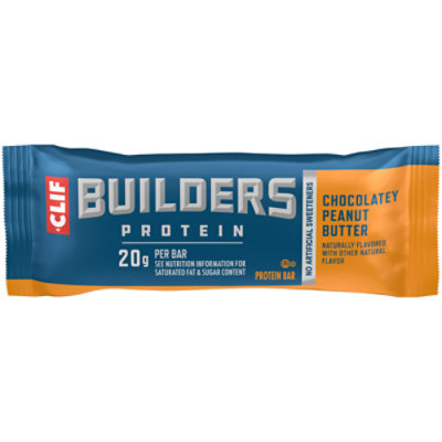CLIF Builders Protein Bar Chocolate Peanut Butter - 2.4 Oz