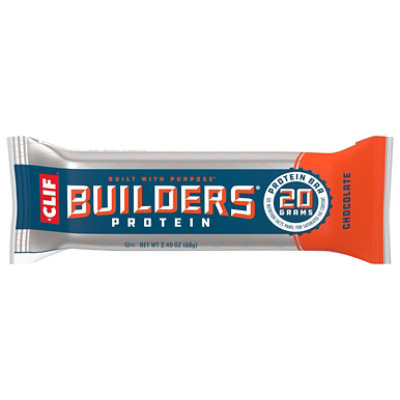 Clif Builders Protein Bar Chocolate - 2.4 Oz