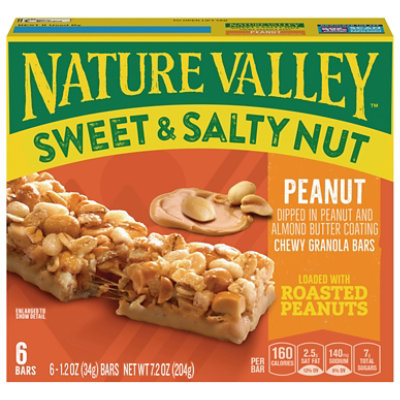 Nature Valley Granola Bars Sweet & Salty Nut Peanut - 6-1.2 Oz - Image 3