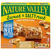 Nature Valley Granola Bars Sweet & Salty Nut Peanut - 6-1.2 Oz - Image 1