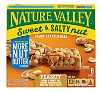 Nature Valley Granola Bars Sweet & Salty Nut Peanut - 6-1.2 Oz