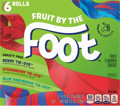 Fruit by the Foot Fruit Flavored Snacks Variety Pack - 6-0.75 Oz - Image 5