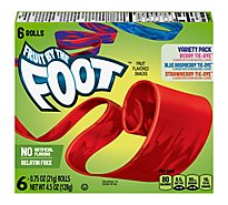 Fruit by the Foot Fruit Flavored Snacks Variety Pack - 6-0.75 Oz
