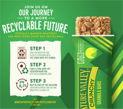 Nature Valley Crunchy Pecan Crunch Granola Bars 6 Count - 8.9 Oz - Image 5