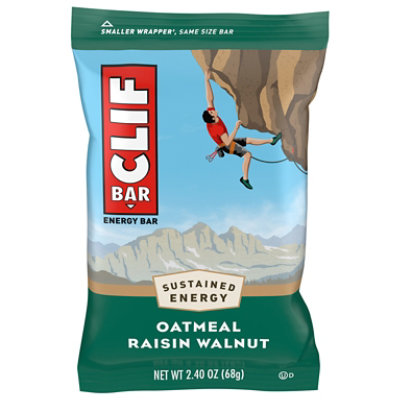 CLIF BAR Energy Bar Oatmeal Raisin Walnut - 2.4 Oz - Image 1