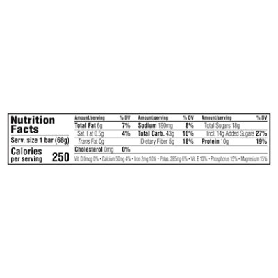 CLIF BAR Energy Bar Oatmeal Raisin Walnut - 2.4 Oz - Image 3