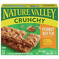 Nature Valley Granola Bars Crunchy Peanut Butter - 6-1.49 Oz - Image 3