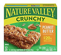 Nature Valley Granola Bars Crunchy Peanut Butter - 6-1.49 Oz