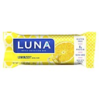 LUNA Lemonzest Whole Nutrition Bar - 1.69 Oz - Image 1