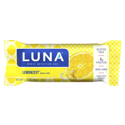 Luna Nutrition Bar Whole - 1.69 Oz