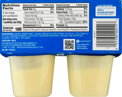 Signature SELECT Pudding Snack Vanilla - 4-3.25 Oz - Image 7