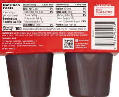 Signature SELECT Chocolate Pudding Snack - 4-3.25 Oz - Image 7